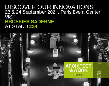 Find us at the ARCHITECT@WORK Paris trade fair 