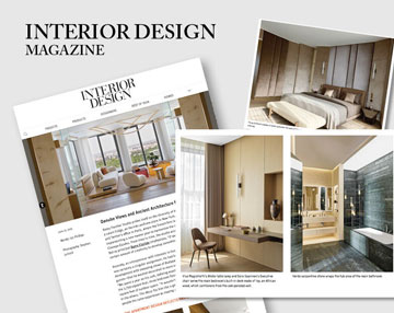 They are talking about us in Interior Design magazine...