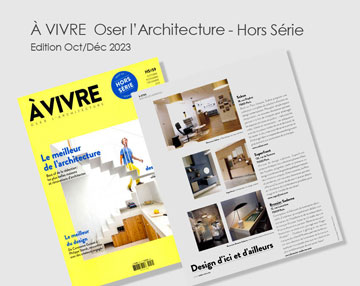 Brossier Saderne in A VIVRE magazine