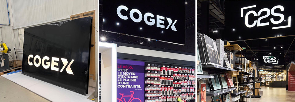 COGEX illuminated panels
